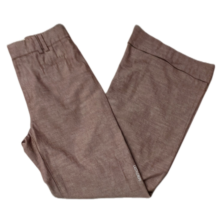 Anthropologie Elevenses Wide Pants Casual in Brown Size 2