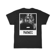 Men T-Shirt Edgy Original Design More Hands Less Phones Dark Print Tee Size S, M, L, XL, 2XL, 3XL, 4XL, 5XL