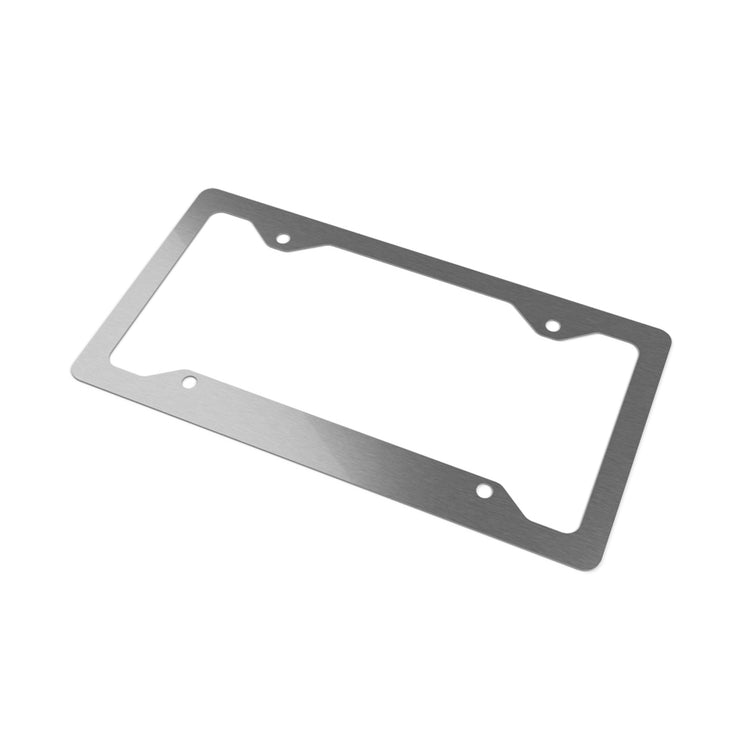 ADD YOUR LOGO Metal License Plate Frame