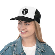 LA Style Inspo Trucker Cap in Black and White