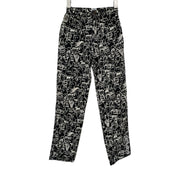 Moschino Jeans 90s Iconic Fashion Pants Designer Pattern Size XS