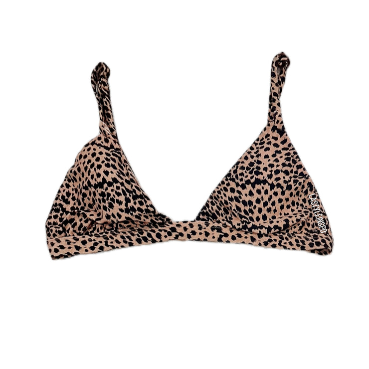 Leopard Top Bikini in Animal Print Size Small