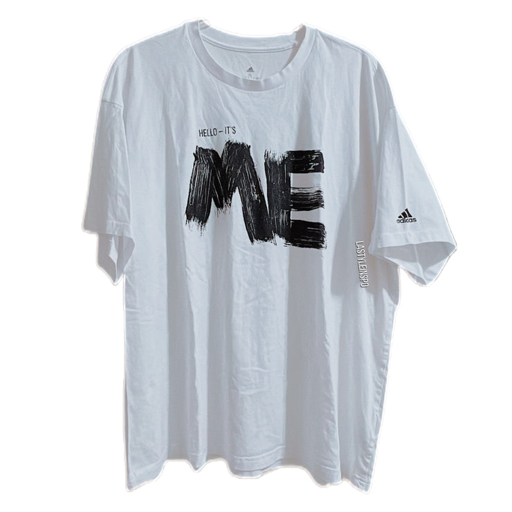 Adidas Hello it’s me! Men’s TShirt White Size XL