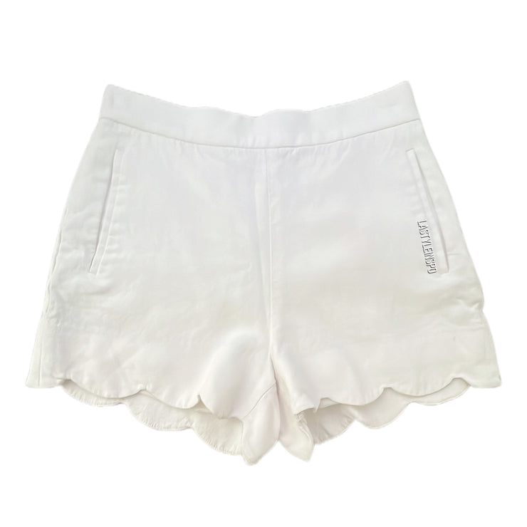 Wilfred Casual Shorts Asymmetrical White Size 2
