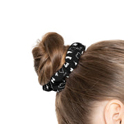 LA Style Inspo Hair Scrunchie Black White Icons