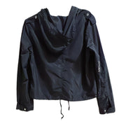 Brandy Melville Windbreaker Hoodie Waterproof Black One Size