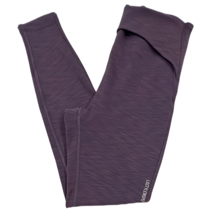 Lululemon Power Within Super High-Rise Pant 28" Heathered Black Currant Size 8