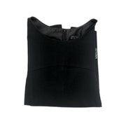 Zara Midi Dress Back Slit in Black Size XS