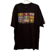 Richie Rich Mens T-Shirt My Currency Multi Colored in Black Size 2X
