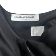 Amanda Uprichard 100% Silk Blouse in Black Size XS