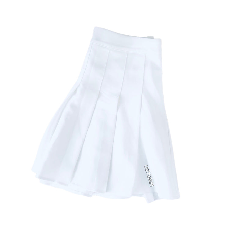 Pleated Skirt White Small