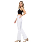 Jelly Jeans High Rise White Pull On Flares Size S, M, L, XL