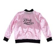 Pink Ladies Satin Jacket As Seen On the Pink Ladies of the movie Grease in Size Small