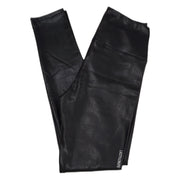 7 For All Mankind Vegan Leather Leggings in Black Size XS
