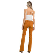 Jelly Jeans Mid Rise Caramel Pull On Flare Pants ALL SIZES S, M, L, XL