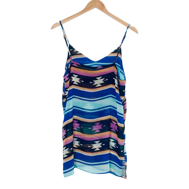 Show Me Your MuMu Boho Indian Mini Dress S/M