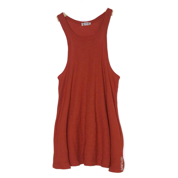 Free People Tank Top Red Scarlet XS