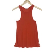 Free People Tank Top Red Scarlet XS