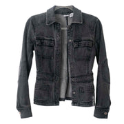 AX Armani Exchange Denim Jacket in Carbon Black Size XS
