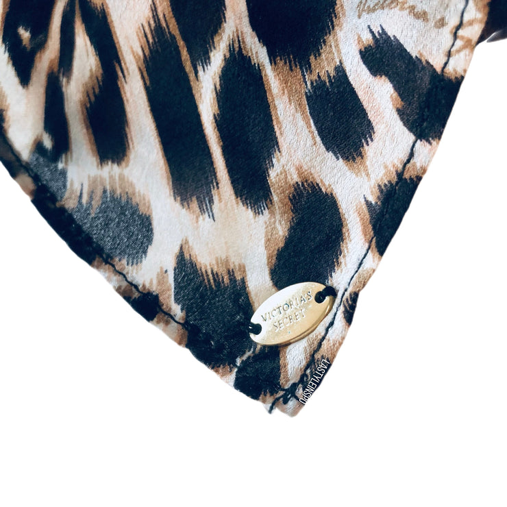 Victoria’s Secret Leopard Animal Print Cheetah 🐆 Long Scarf Vintage O/S
