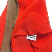 NEW Anthropologie Sam & Lavi Long Sleeved 100% Rayon Blouse Red Size Medium