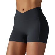 Women Yoga Shorts Bikers With Phone Pocket Fitness Sports Size XS, S, M, L, XL