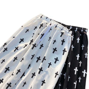 Men's Pants Cross Trousers Loose Style Cross Pattern Size M, L, XL, 2XL, 3XL