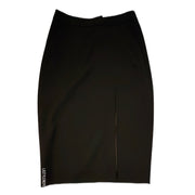 L’AGENCE Pencil Skirt High Waist High Slit Black Size 0