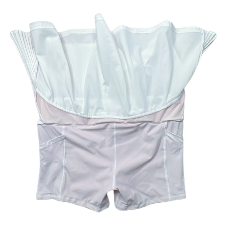 Lululemon Set White Pink Skirt and Champion Croptop Size S