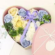 Creative New Style Soap Flower Heart-shaped Gift Box