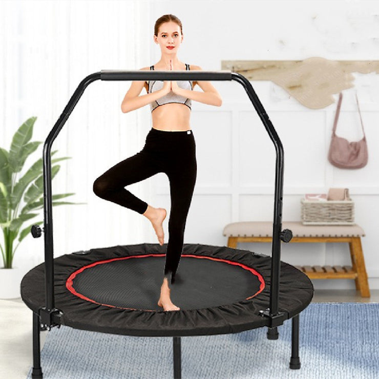 Adult Sports Trampoline Improves Circulation Lymphatic Blood Flow Indoor Home Workout