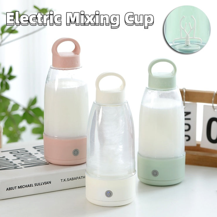 Automatic Electric Shaker Bottle For Smoothies Portable Sports Water Bottle With USB Charging
