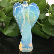 Opal Angel Goddess Small Sculpture Handicraft Home Decor