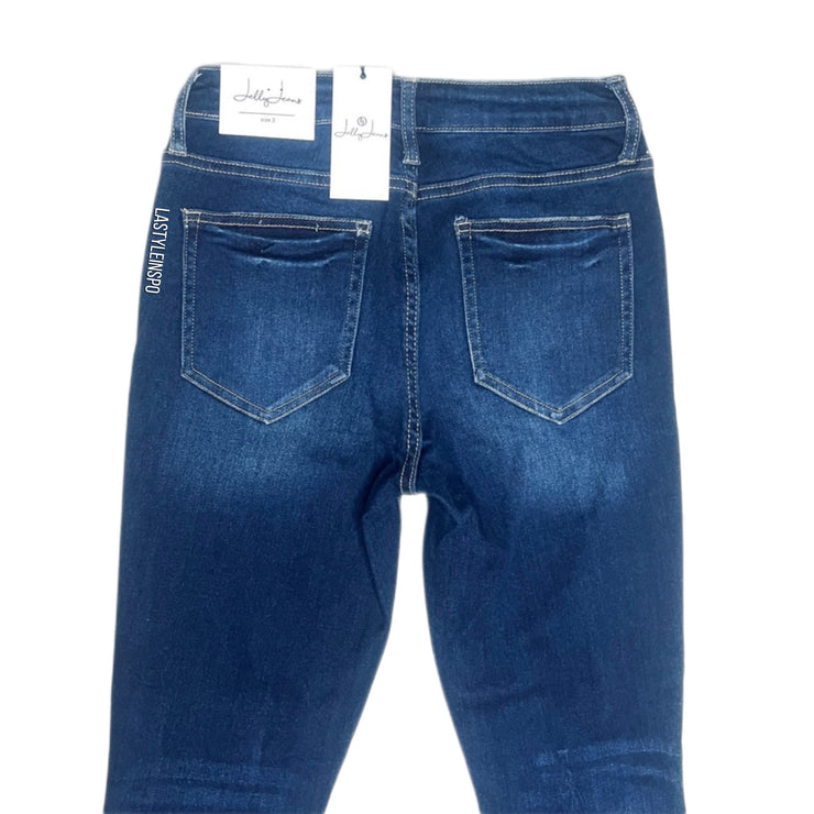 Jelly Jeans Ripped Indigo Jeans True Denim Size 1, 3, 5, 7, 9, 11, 13