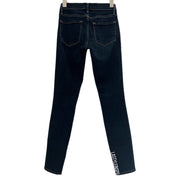 FRAME Denim Womens Jeans Le Skinny de Jeanne Skinny Indigo Size 24