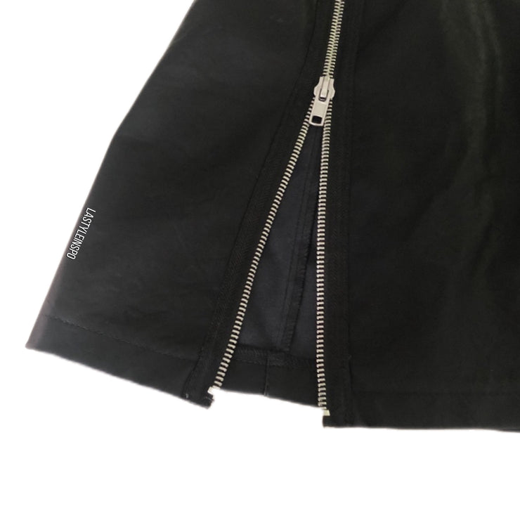 Moto Vegan Leather Mini Skirt Inspo As Seen On Celeb Size Medium