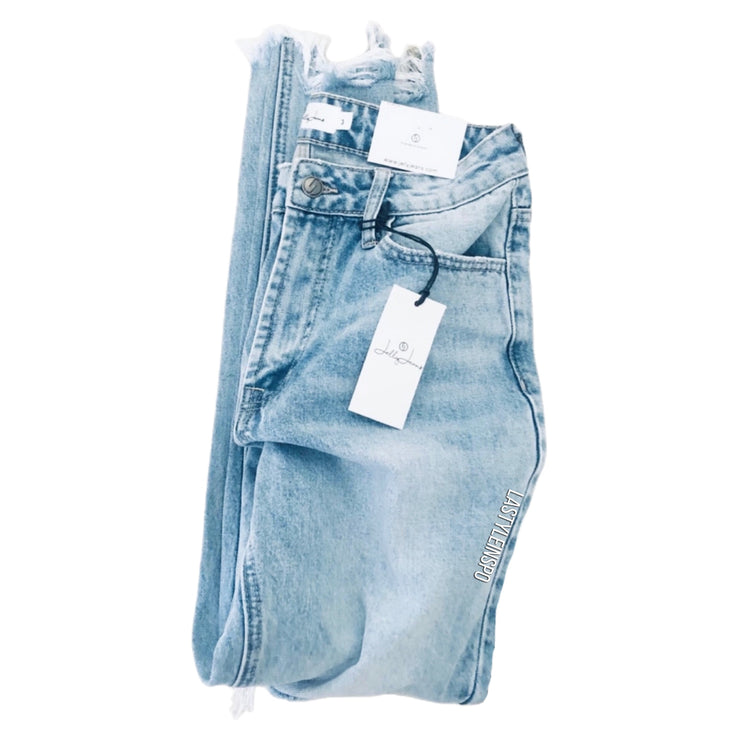 Jelly Jeans LA Unfinished hem High Rise Regular Straight fit Size 1, 3, 5, 7, 9, 11, 13