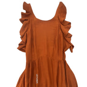 The Odells Anthropologie Maxi Dress Linen Boho Size S