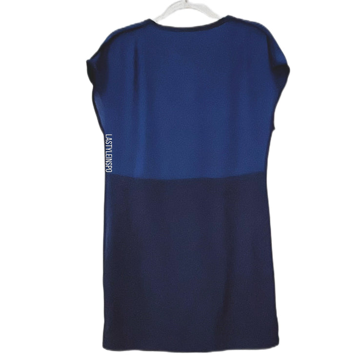 ZOA New York Mini Dress in Blue Tones Size Small