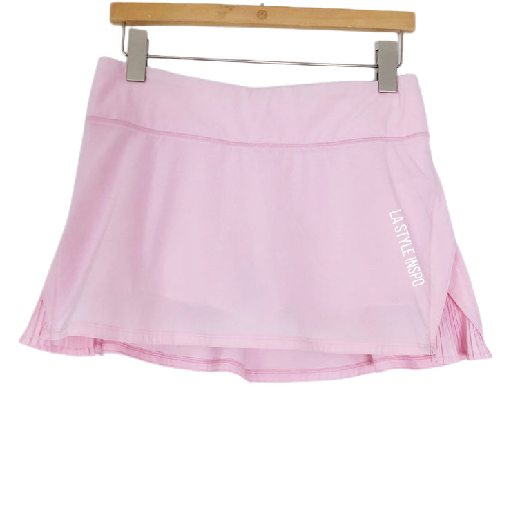 Lululemon Play Off The Pleats Pink Skirt Regular