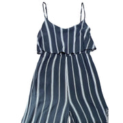 Cotton:On Jumpsuit Striped Blue Navy Size Small