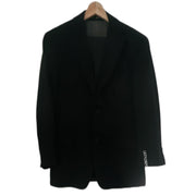 Hugo Boss Mens Suit Two Pieces Black Blazer 38S Pants 35/R