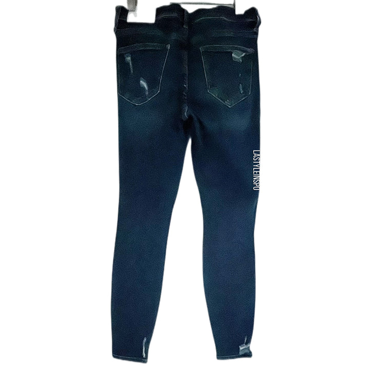 Jelly Jeans Cigarret Leg Hem Ripped Size 1, 3, 5, 7, 9, 11, 13