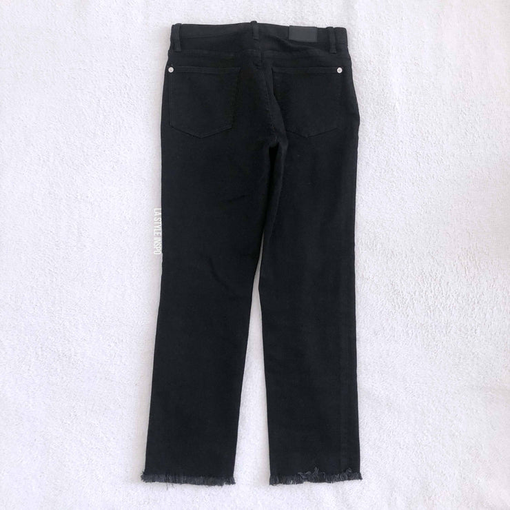 Burberry Frayed Jeans Black Size 26