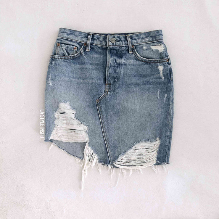 GRLFRND Denim Rhoda Mini Skirt 23