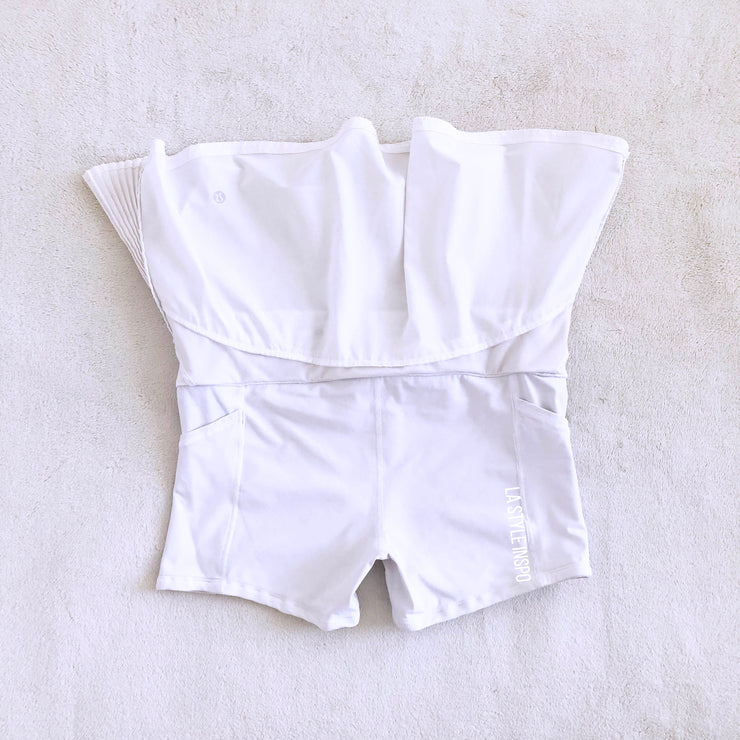Lululemon Play Off The Pleats White Skirt Size XS, S