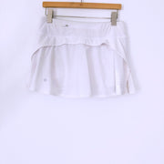 Lululemon Play Off The Pleats White Skirt Size XS, S