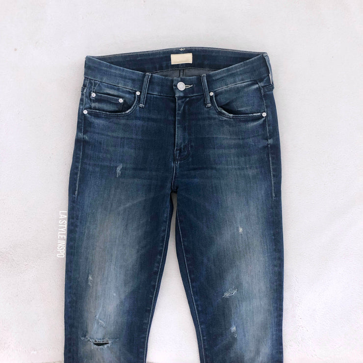 MOTHER Denim Looker Ankle Chew As Seen On Alessandra Ambrosio Size 25