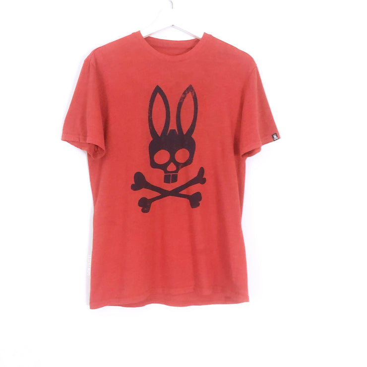 Psycho Bunny Men’s Tshirt Red Size Medium