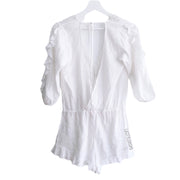 Victoria’s Secret Summer Romper White Small